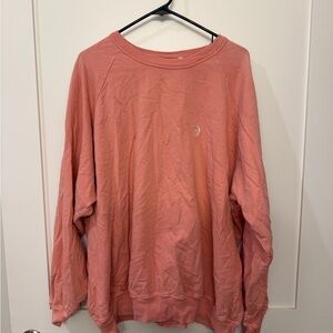 Big Bud Press Coral Pink Crewneck Sweatshirt